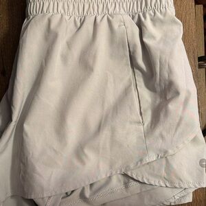 Avia Light Cream Athletic Shorts